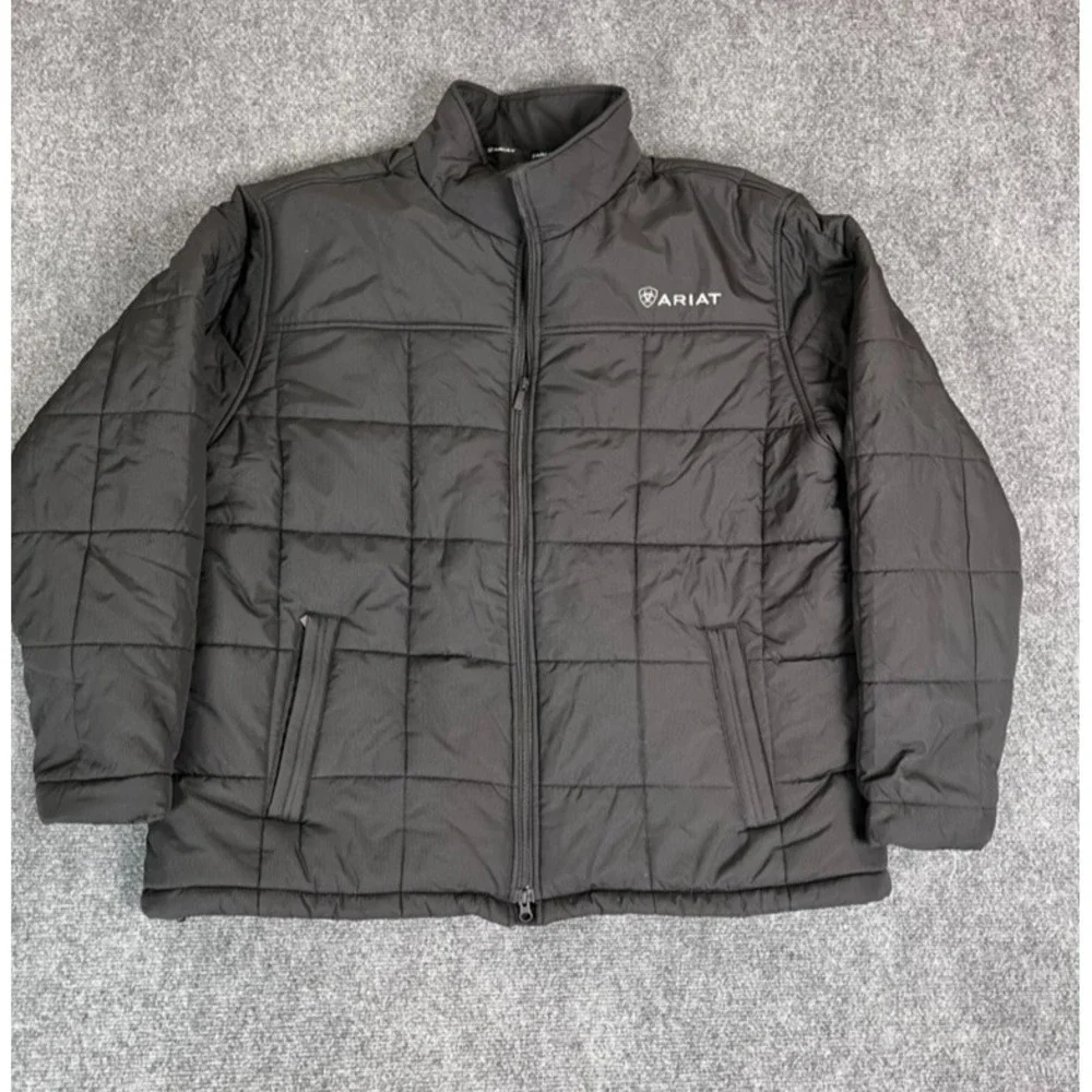 Ariat Crius Insulated Men's Black‎ Quilted Puffer Fill Duck Down XXL